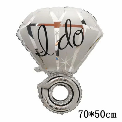 Love Heart Bear Foil Balloons Happy Birthday Valentine’s Day Party Decor Air Helium Globos Wedding Decorations Kids Toys Ball