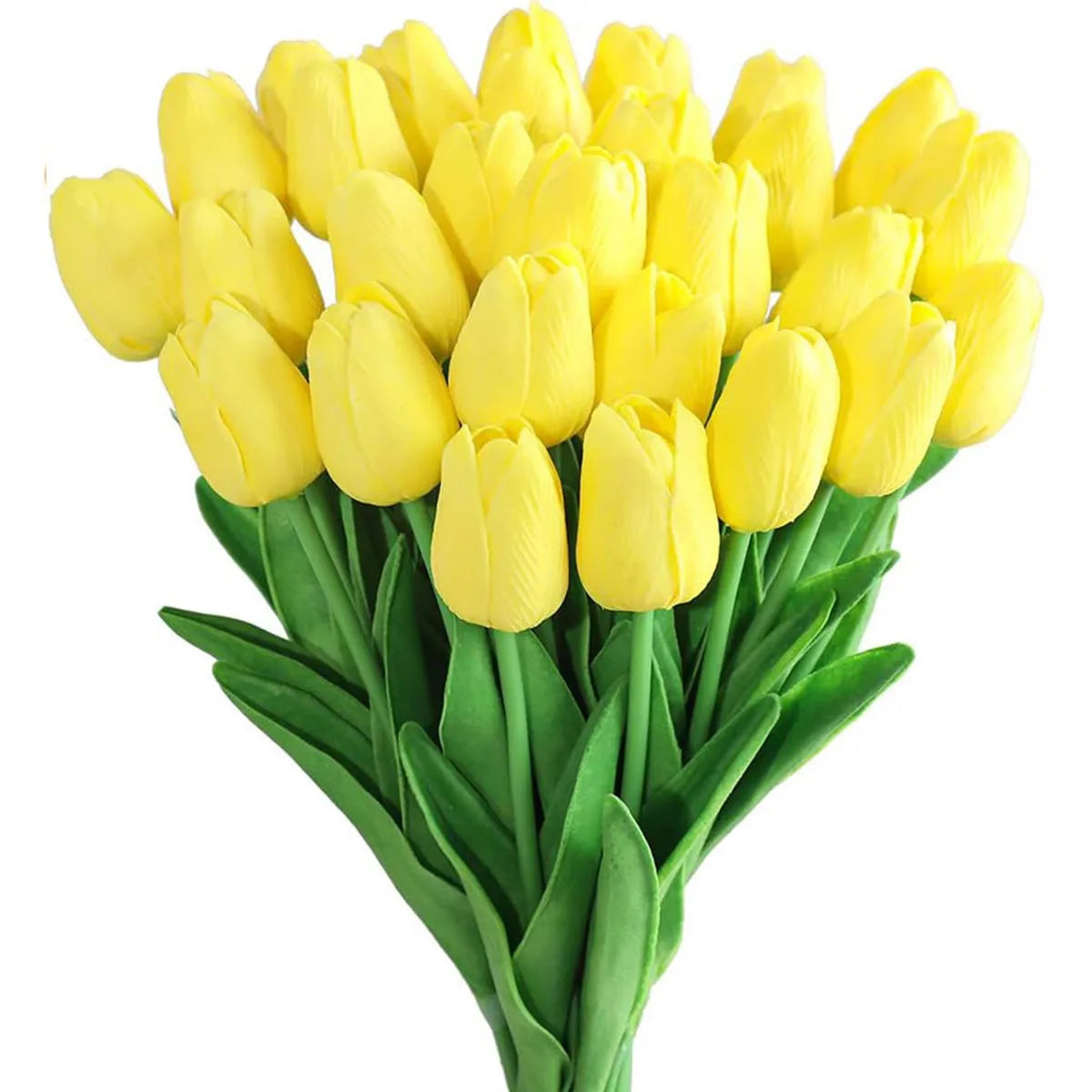 10Pcs Artificial Flower Realistic Touch Tulip Scrapbooking Vase Home Decor Wedding Garden Arch Garland Mother's Day Bouquet d