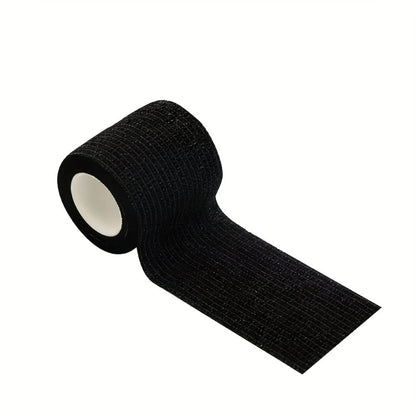 1/5/10/20Pcs Black Tattoo Grip Bandage Anti-slip Athletic Nonwoven Disposable Waterproof Self-adhesive Elastic Tattoo Bandage