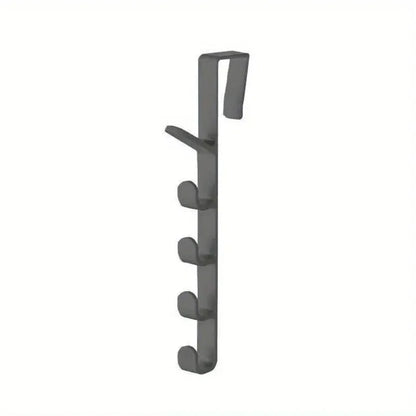 Bedroom Door Hanger Clothes Hanging Rack Over The Door Plastic Home Storage Organization Hooks, Purse Holder For Bags Rails