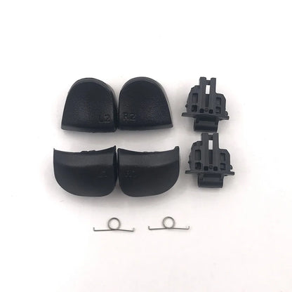 1-10 Set Black Replace R1 L1 R2 L2 Triggers Buttons For PS5 010 020 030 Controller Game Key w/ Spring
