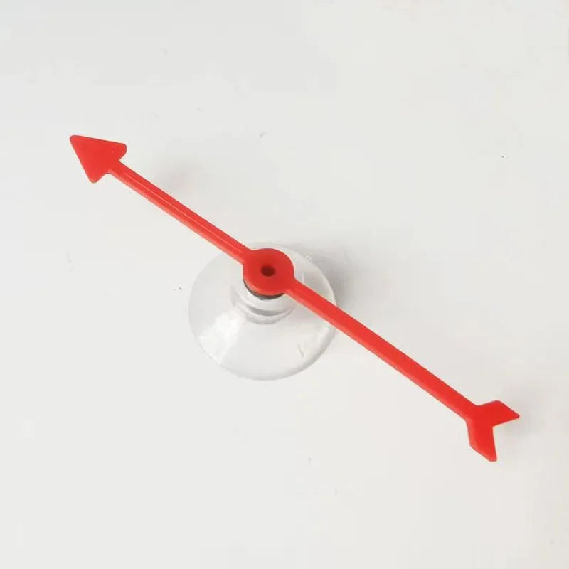 Craft Toys Board Arrow Toys for Party School Home Usingboard Spinner Game Spinner Plastic Arrow Spinners Suction Cup - Red