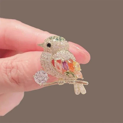 Small Cute Little Girl In Black Dress Nurse Brooches Rhinestone Crystal Brooch Pin Drop Oil Corsage Clothing Coat Jewelry - X