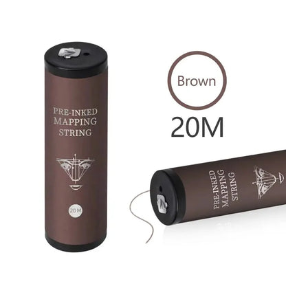 20M Elastic String Permanent Makeup Tattoo Supplies For Eyebrows Microblading Pre-Inked Mapping Tool Making Eyebrow String Li
