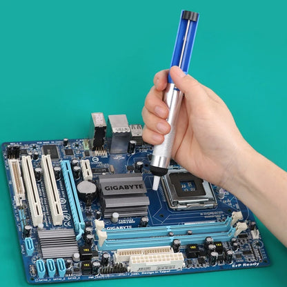 Aluminum Metal Desoldering Pump Suction Tin Gun Soldering Sucker Pen Removal Vacuum Desoldering Pump Tool
