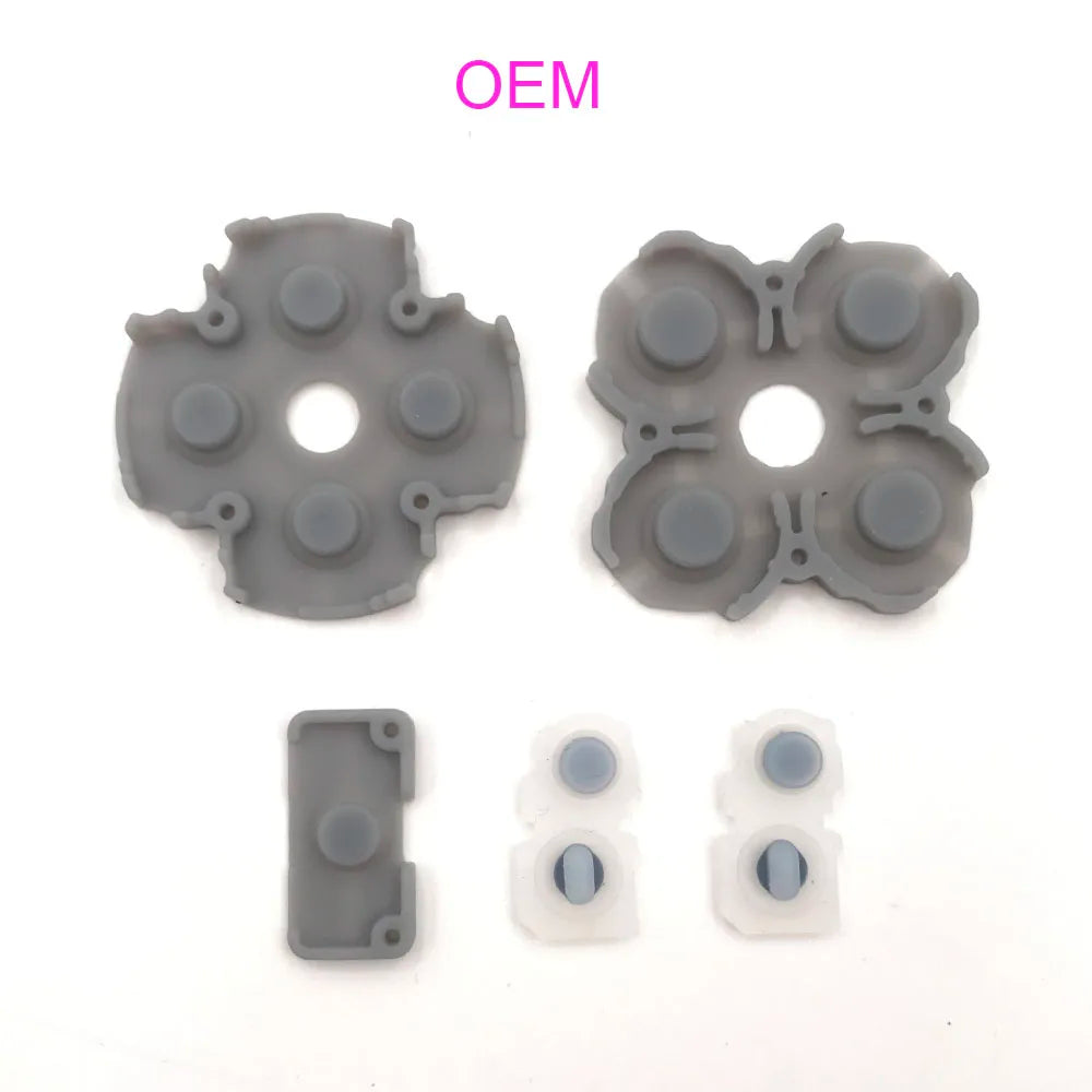 1~3~9sets Conductive Rubber Pads For PS5 V1 V2 V3 Controller Buttons Contact Rubber Conductive Silicone Rubber