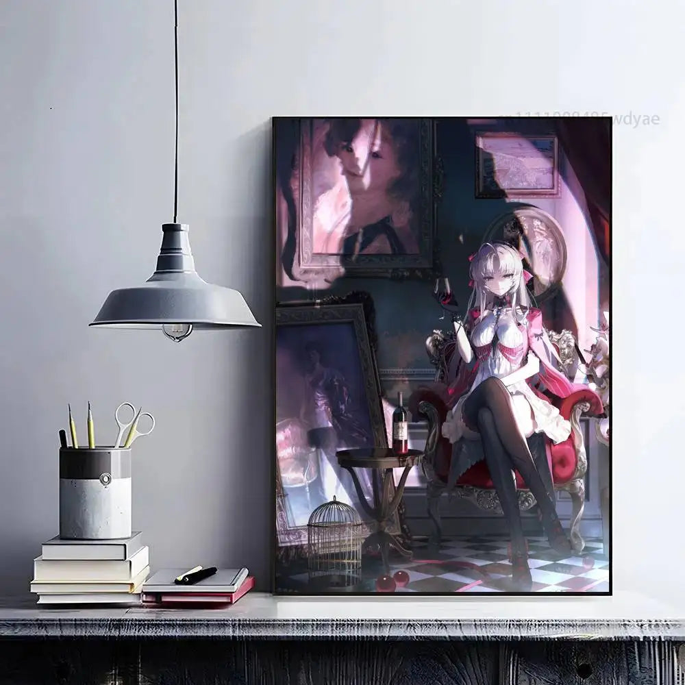 Lilith The NOexistenceN of You AND Me Artists Canvas Painting for Living Room Home Decor Poster Fans Gifts-unframed