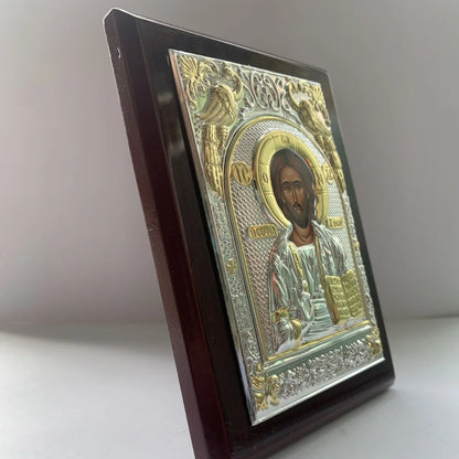 Orthodox Wood Jesus Icon Home Decoration Virgin Mary Christmas Easter Baptism Decor Church Souvenirs