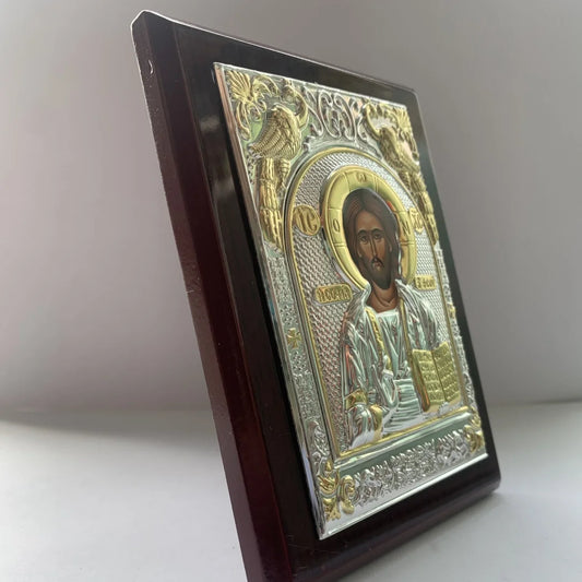 Orthodox Wood Jesus Icon Home Decoration Virgin Mary Christmas Easter Baptism Decor Church Souvenirs