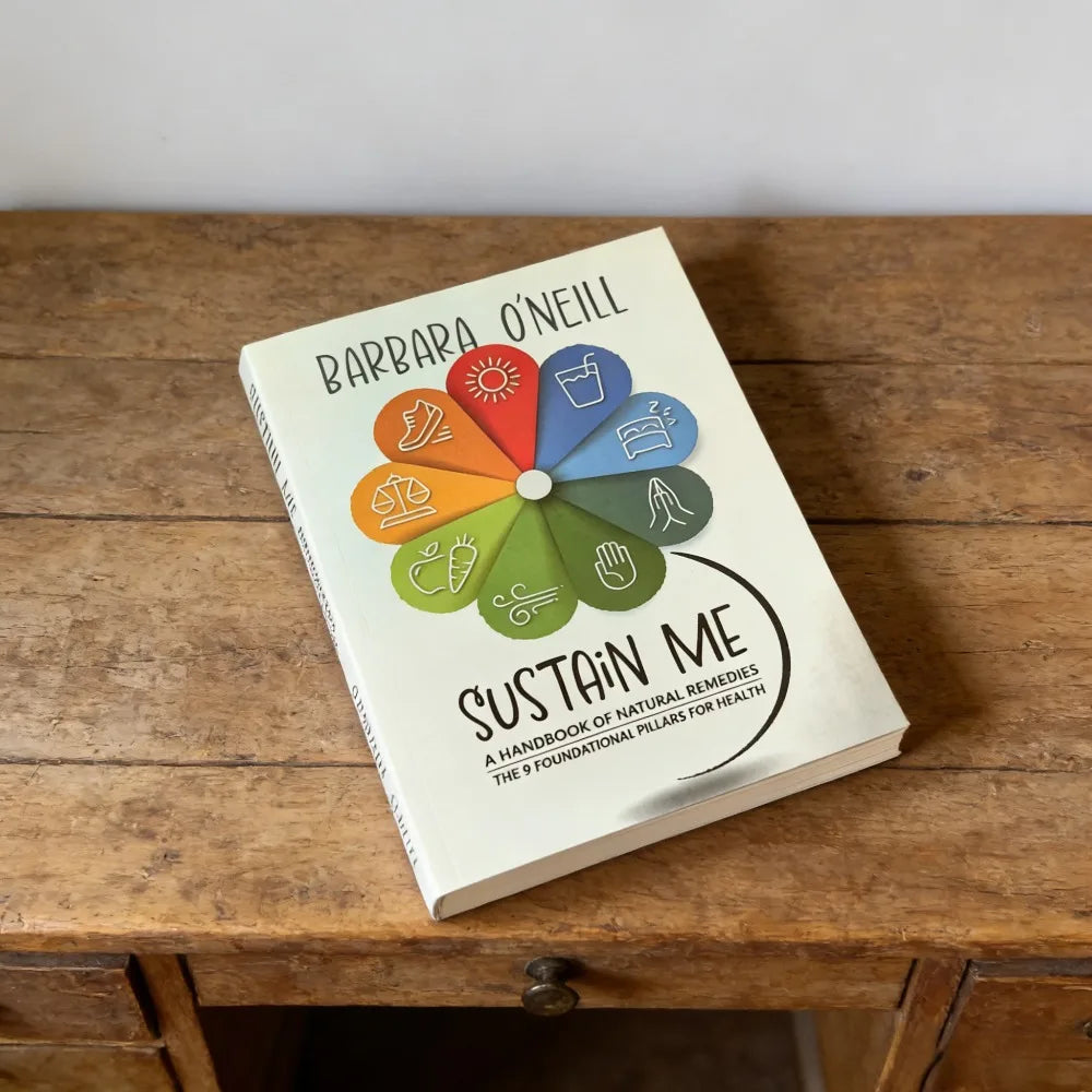 Sustain Me English Paperback by Barbara O'Neill 9 Foundational Pillars for Health Natural Holistic Wellness Guide Book
