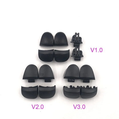 1-10 Set Black Replace R1 L1 R2 L2 Triggers Buttons For PS5 010 020 030 Controller Game Key w/ Spring