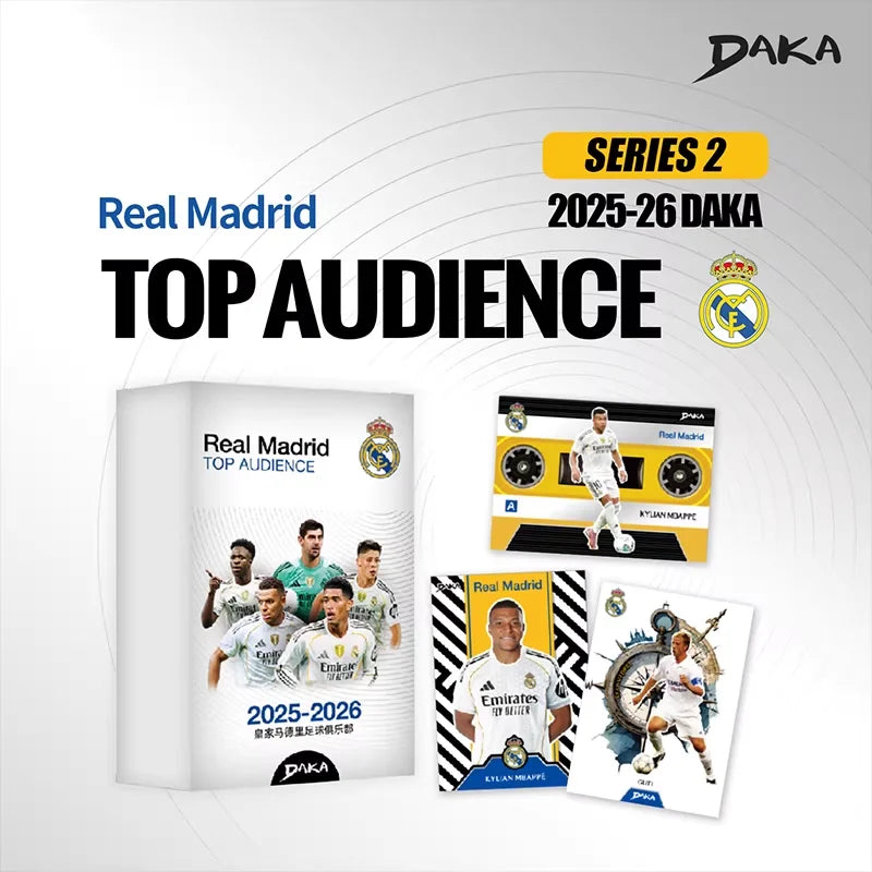 2025-26 Daka Collection Card Messi Yamal Mbappe Football Real Madrid Barcelona Manchester Juventus Ale Milano Star Player Car