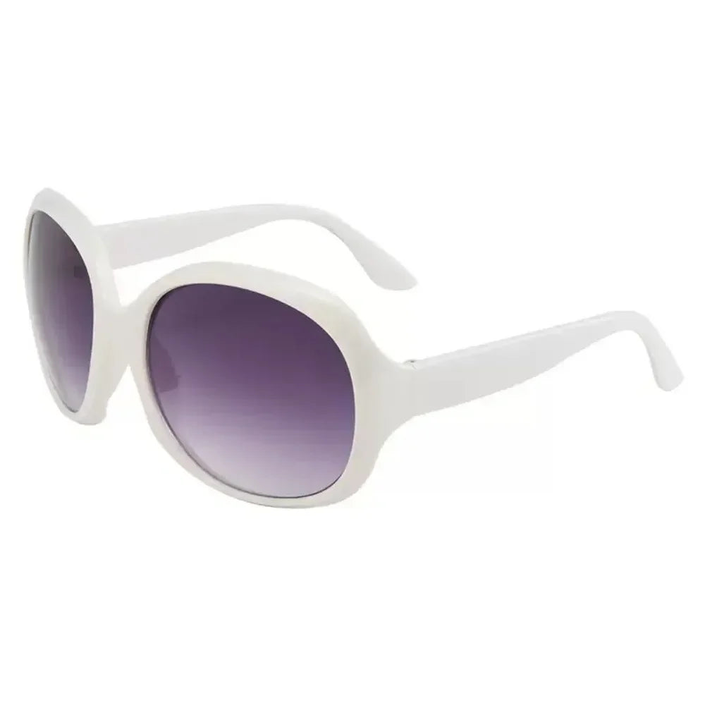 Sunglasses for Women Men Classic Retro Vintage Oversized Eyewear Fashion Shades Round Faced Driving Glasses - Style 1
