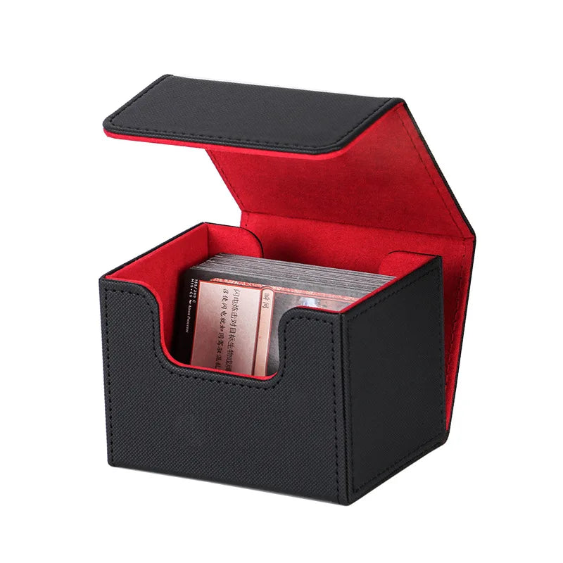 100+Trading Card Deck Box Storage Holder Organizer Cards Case for Card Collectible Game Card Cases Protectors Container