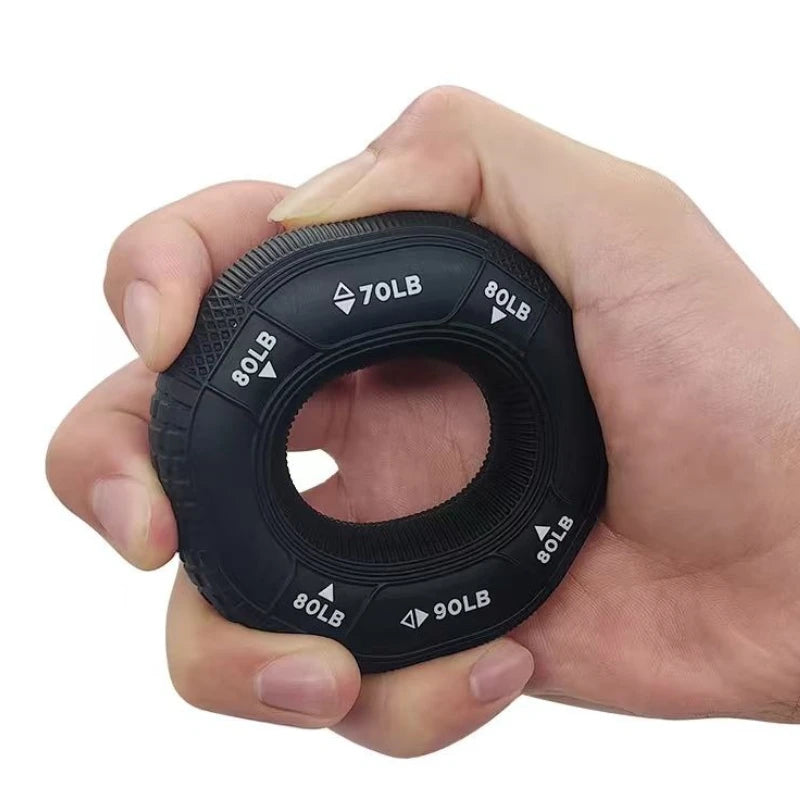 Silicone Grip Strength Ring Professional Hand Strength Training Equipment Arm Muscle Training Grip Strength Ball
