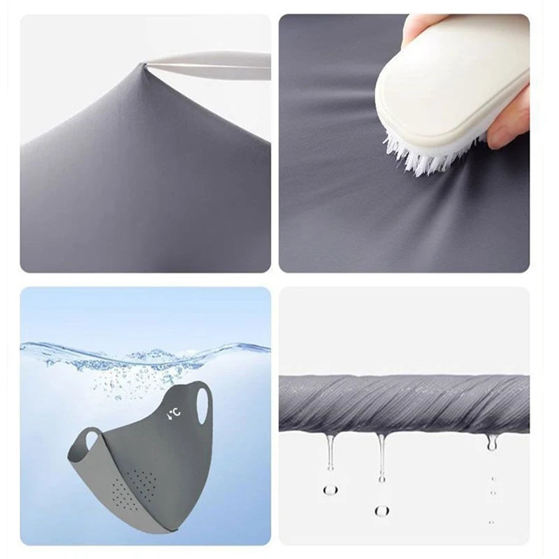 Cooling Mask for Women Men Ice Silk Driving Summer Face Cover Lightweight Washable Breathable Cycling Ice Silk Shopping Sun M