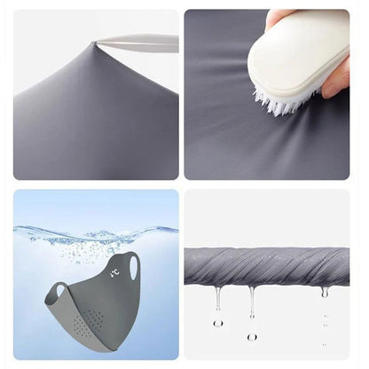 Cooling Mask for Women Men Ice Silk Driving Summer Face Cover Lightweight Washable Breathable Cycling Ice Silk Shopping Sun M