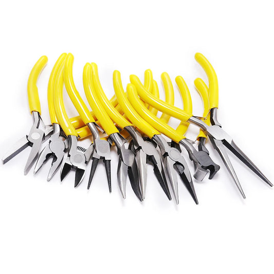 Multifunctional Hand Tools Jewelry Pliers Equipment Round Nose End Cutting Wire Pliers For Jewelry Making Handmade Accessorie