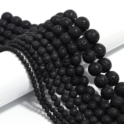 Natural Stone 4 6 8 10 12mm Round Tiger Eye Amethyst Agate Jades Stone Spacer Bead For Jewelry Making Diy Bracelet Needlework