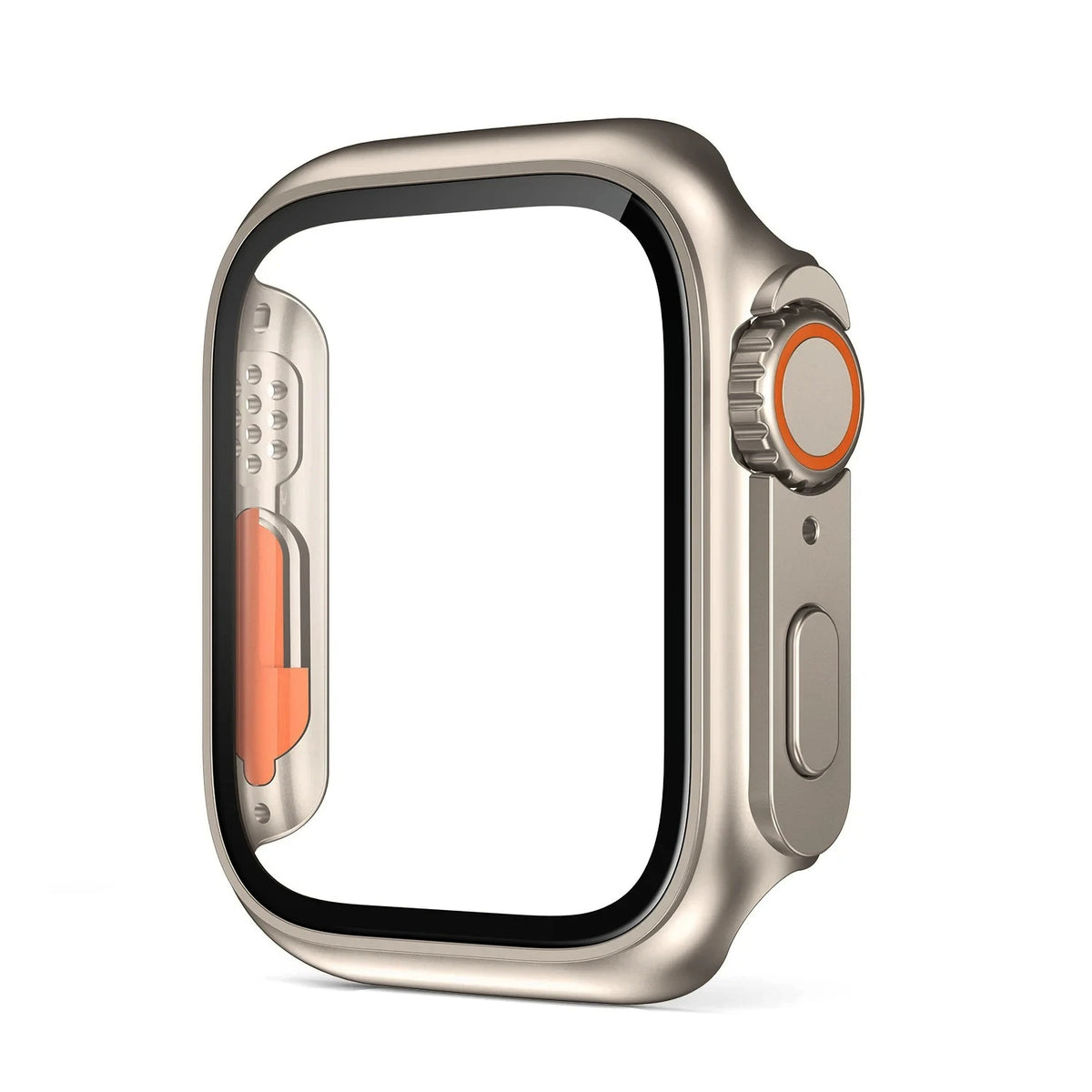 Glass+Case for Apple Watch 46mm 44mm 45mm 41mm 40mm 38mm 42mm Screen Protector Change Ultra Bumper iWatch Series 10 9 8 7 SE 