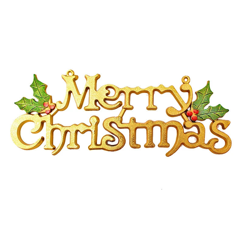 DIY Merry Christmas Decorations For Home Natural Rattan Wreath Garland Tree Craft Xmas Decor Accessories Spring Wedding New Y