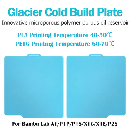 Build Plate for Bambu Lab A1 P1P P1S Smooth X1C Spring Steel Sheet Bambu X2D P2S 3D Print For Bambu Bamboo X1 Carbon Plate Be