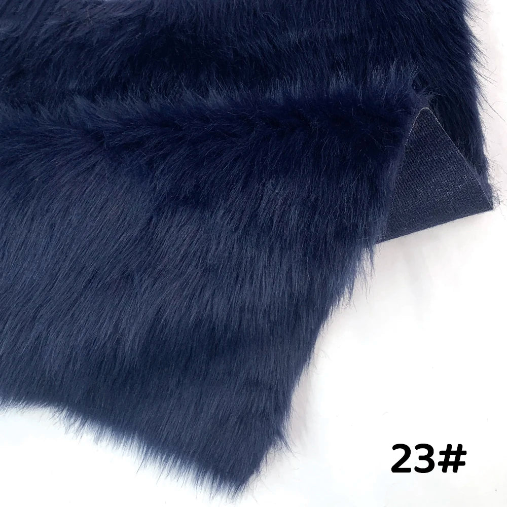 Fur Imitate Fabric 30x50cm Polyester Fiber Medium Thickness Woven Technics 2.5cm Long Fur Fabric Cosplay Fursuit Fur Material