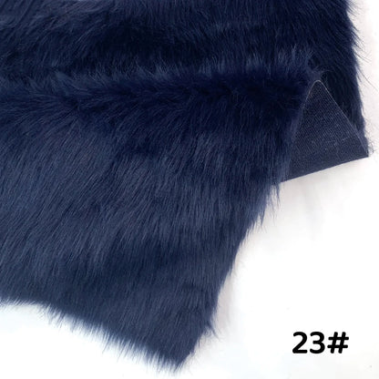Fur Imitate Fabric 30x50cm Polyester Fiber Medium Thickness Woven Technics 2.5cm Long Fur Fabric Cosplay Fursuit Fur Material