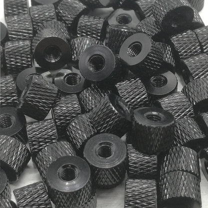 10pcs M3 M4 Aluminum Thumb Nut Knurled Hand Round Nuts Anodized 11 Colors