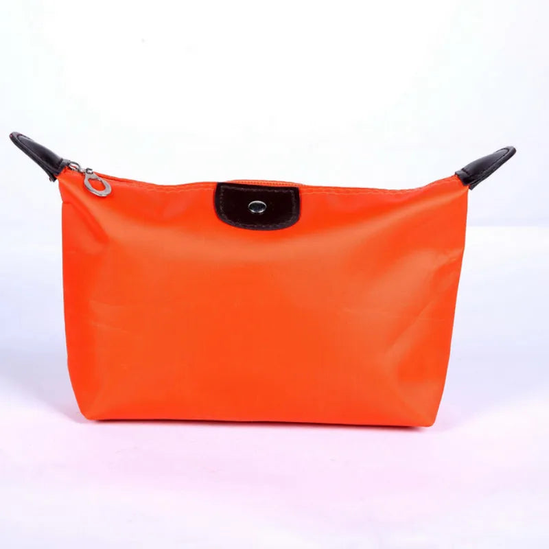 Cosmetic Bag For Women Colorful Waterproof Travel Dumpling Storage Bags Mini Cute Toiletry Makeup Portable Tote Bags Purses 2