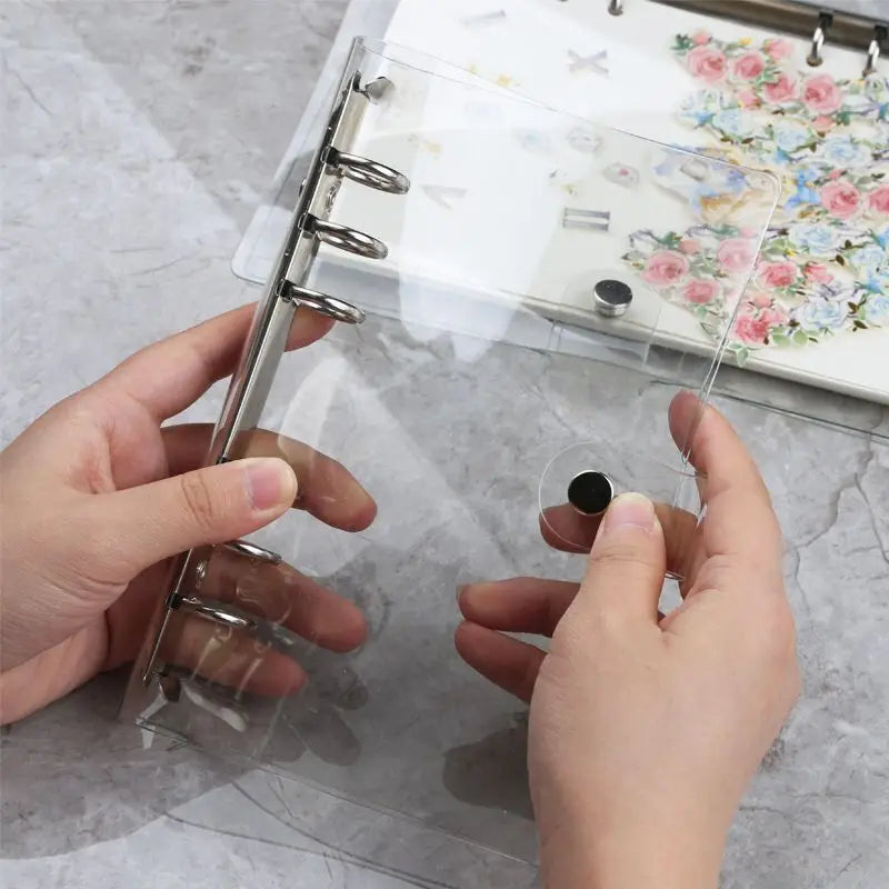 Diary 2026 A7 A6 A5 Transparent Loose Leaf Binder Notebook Inner Core Cover Note Book Journal Planner Office Stationery Suppl