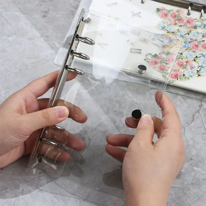 Diary 2026 A7 A6 A5 Transparent Loose Leaf Binder Notebook Inner Core Cover Note Book Journal Planner Office Stationery Suppl