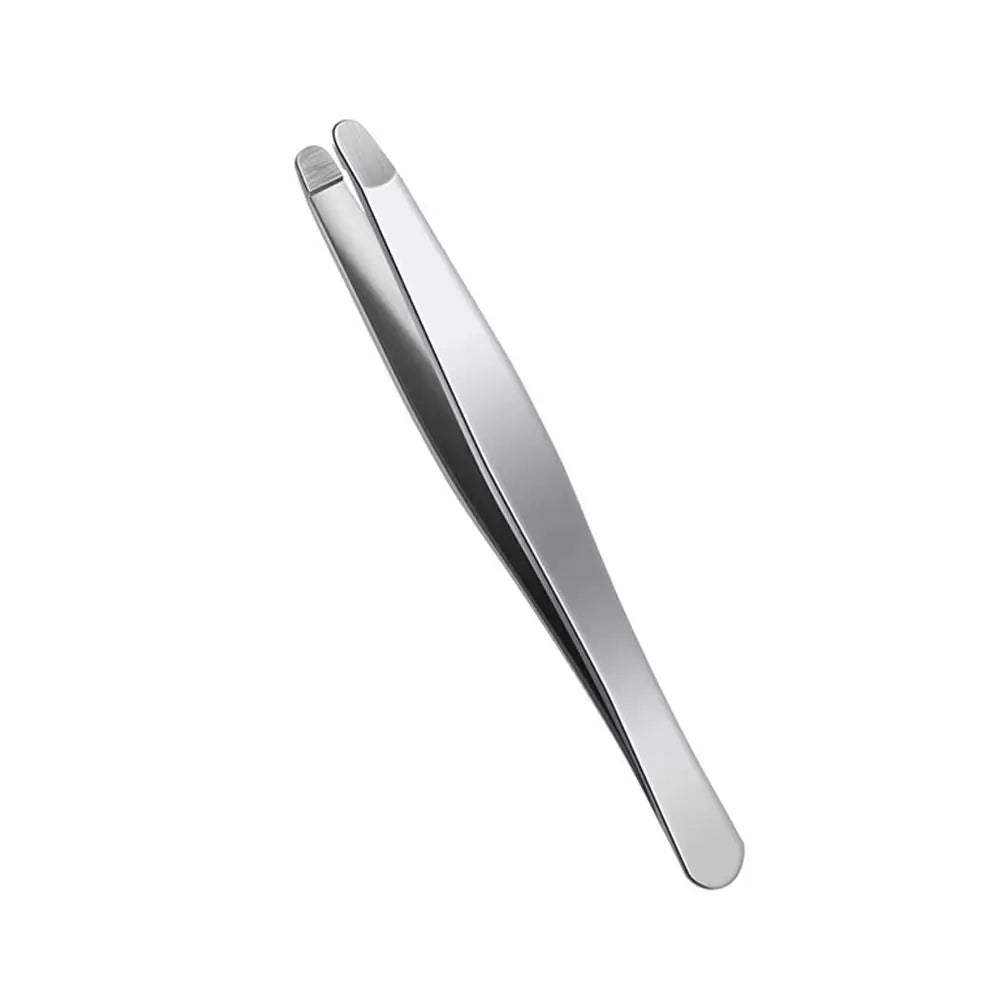Stainless Steel Brow & Facial Hair Remover Eyebrow Tweezers Non-slip Makeup Remover Tweezer Tools Hair Removal Makeup Tools