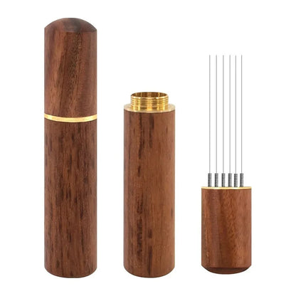 Needle Distributor Stainless Steel Coffee Tamper Espresso Mixers Dispensers Levelers WDT Tools Cafe Stirrers Barista Accessor