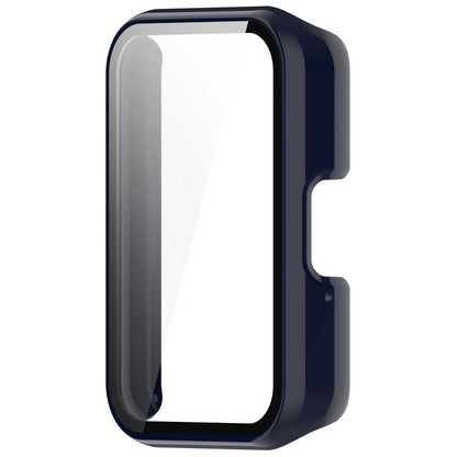Watch Case Compatible for Samsung Galaxy Fit3, Protective PC Frame Face Cover Built-in Tempered Glass Screen Protector, Scrat