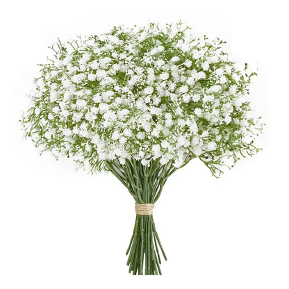 10/15pcs Artificial Flowers Baby Breath Flower Fake Gypsophila for Wedding Party Home Decoration Floral Bouquets DIY Accessor