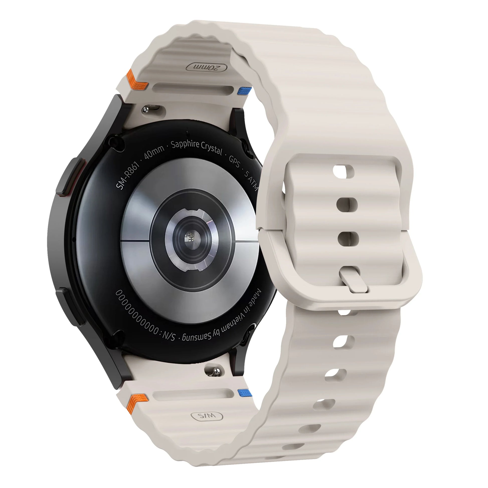 Original Silicone Band for Samsung Galaxy Watch 7 FE 6 4 Classic 5 Pro 44mm 40mm 43mm 47mm 45mm Bracelet Galaxy Watch6 7 Stra