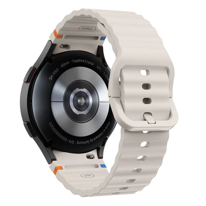 Original Silicone Band for Samsung Galaxy Watch 7 FE 6 4 Classic 5 Pro 44mm 40mm 43mm 47mm 45mm Bracelet Galaxy Watch6 7 Stra