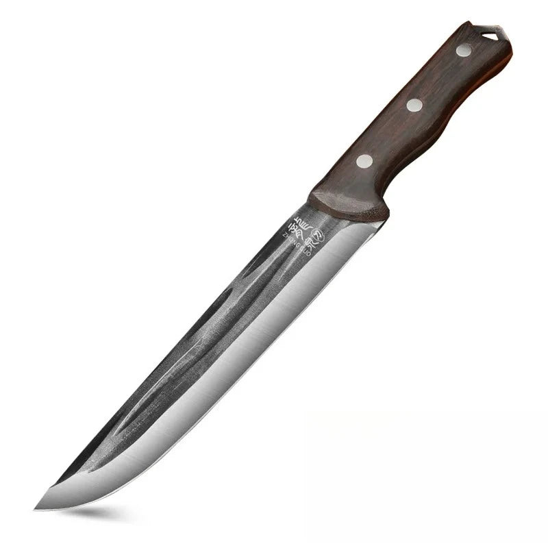 New Professional Hand Forged Boning Knife Slaughtering Knives- High Carbon Steel Meat Deboning Butcher Tool for BBQ & Kitchen