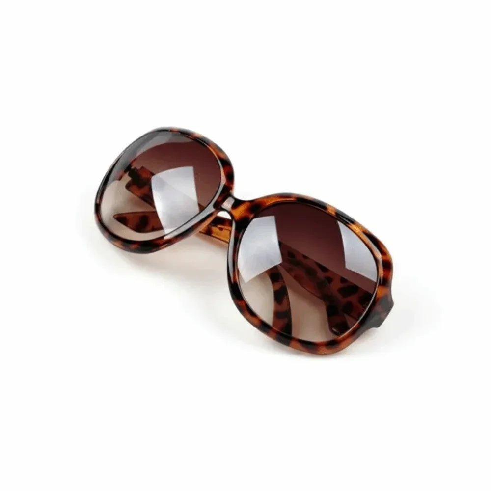 Sunglasses for Women Men Classic Retro Vintage Oversized Eyewear Fashion Shades Round Faced Driving Glasses - Style 3