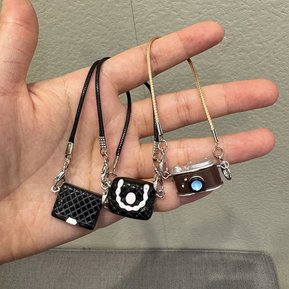 1PC PVC Doll Mini Bag Dress Up Plush Toy For 15/17cm Doll Accessories Dollhouse Hanging Neck Accessories Schoolbag Pendant