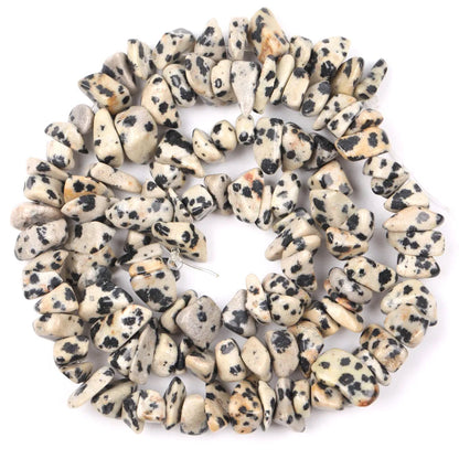 Natural Stone Chips Beads 3-5-8-12mm Irregular Gravel Beads For Jewelry Making Freeform Beads Diy Necklace Bracelet 15'' - Sp
