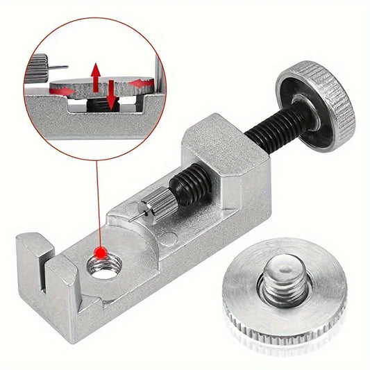 Watch Link Remover Kit, Watch Strap Tool with 3 Additional Needles for Disassembling Watch Strap Link Pin and Measuring Si