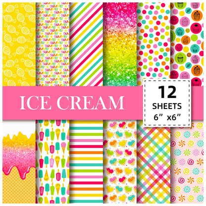 12 Sheet Scrapbooking Paper 15x15cm, Christmas Journal Planner Paper Pad Cardstock Backgrounds Card for DIY Art Craft Decorat