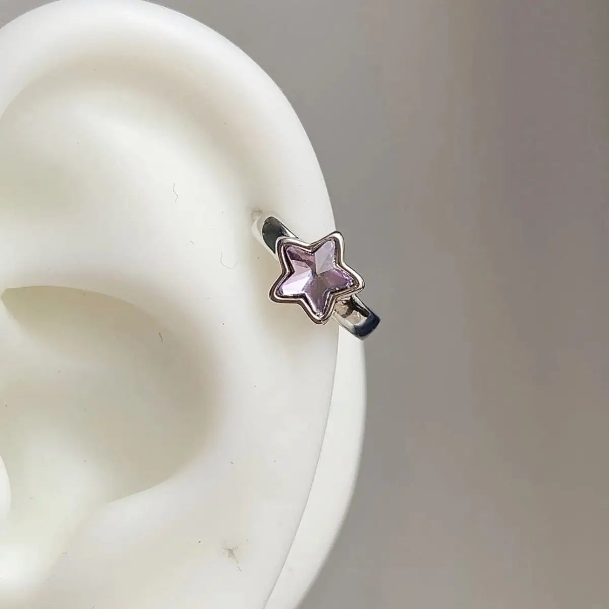 A Pair Vintage Couples Creative Angel Wings Stud Earrings Women Punk Studs Birthday Jewelry Gift - ED4453-Purple