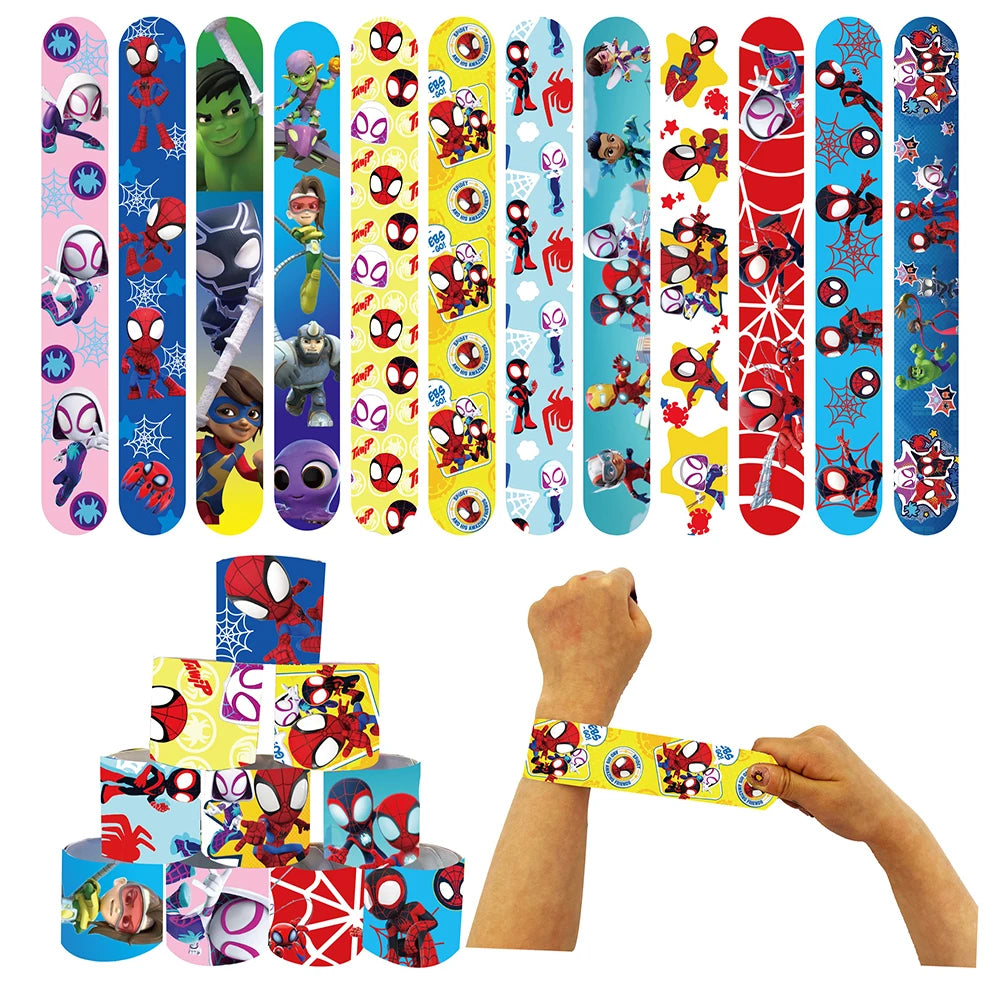 Cute Spider Party Favors Including Bracelet Goodie Bag Pinata Fillers Spider Surprise Favors for His Amazing Friends Party Gi