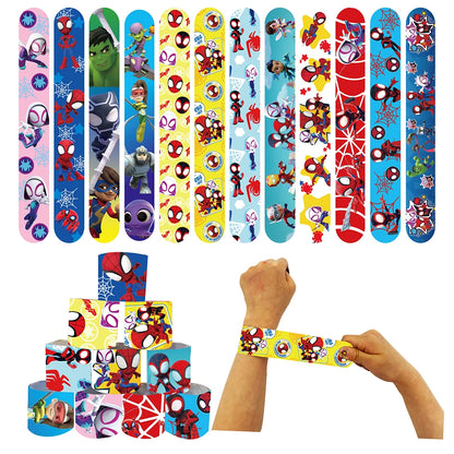 Cute Spider Party Favors Including Bracelet Goodie Bag Pinata Fillers Spider Surprise Favors for His Amazing Friends Party Gi
