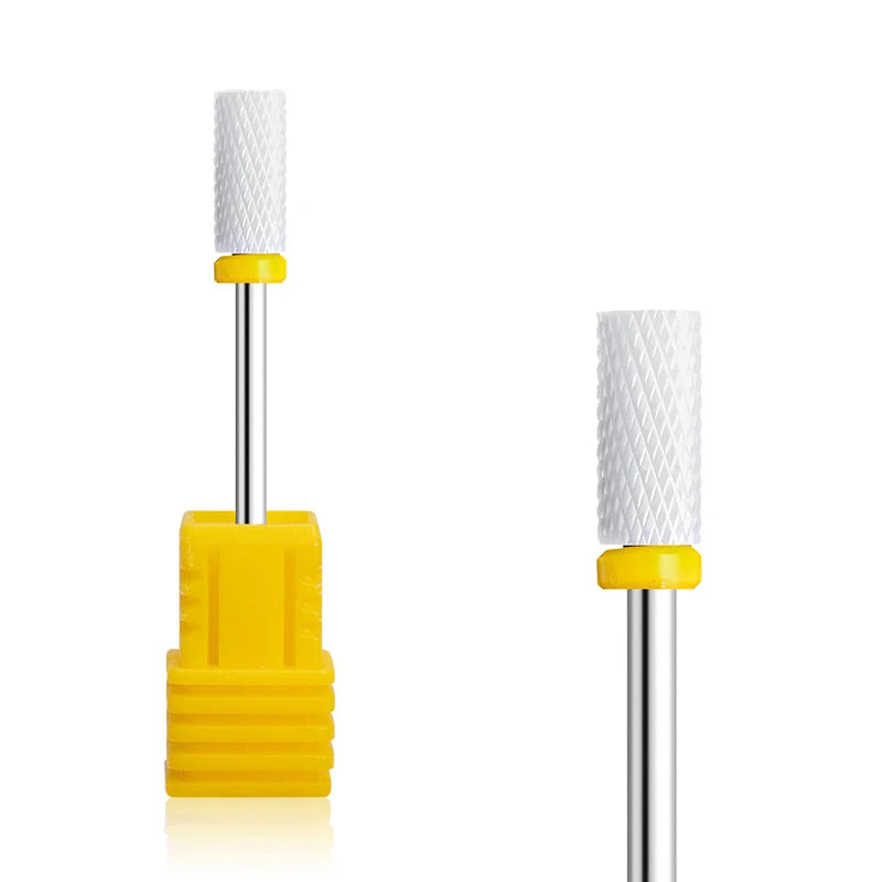 1pcs Ceramic Milling Cutter Nail Drill Bits Electric Manicure Drills Pedicure Mill Bits Machine Files Nail Art accessories To