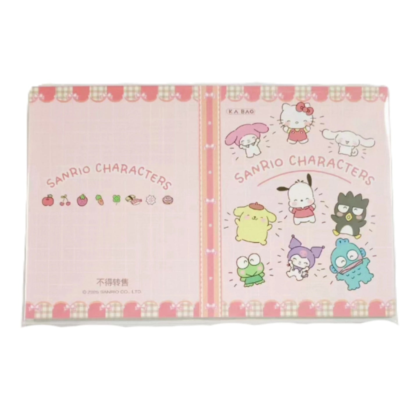 Original Box Card Sanrio Cute Anime Genuine Authorization Party Plan Characters Kuromi Kitty Melody Collection Birthday Gift 