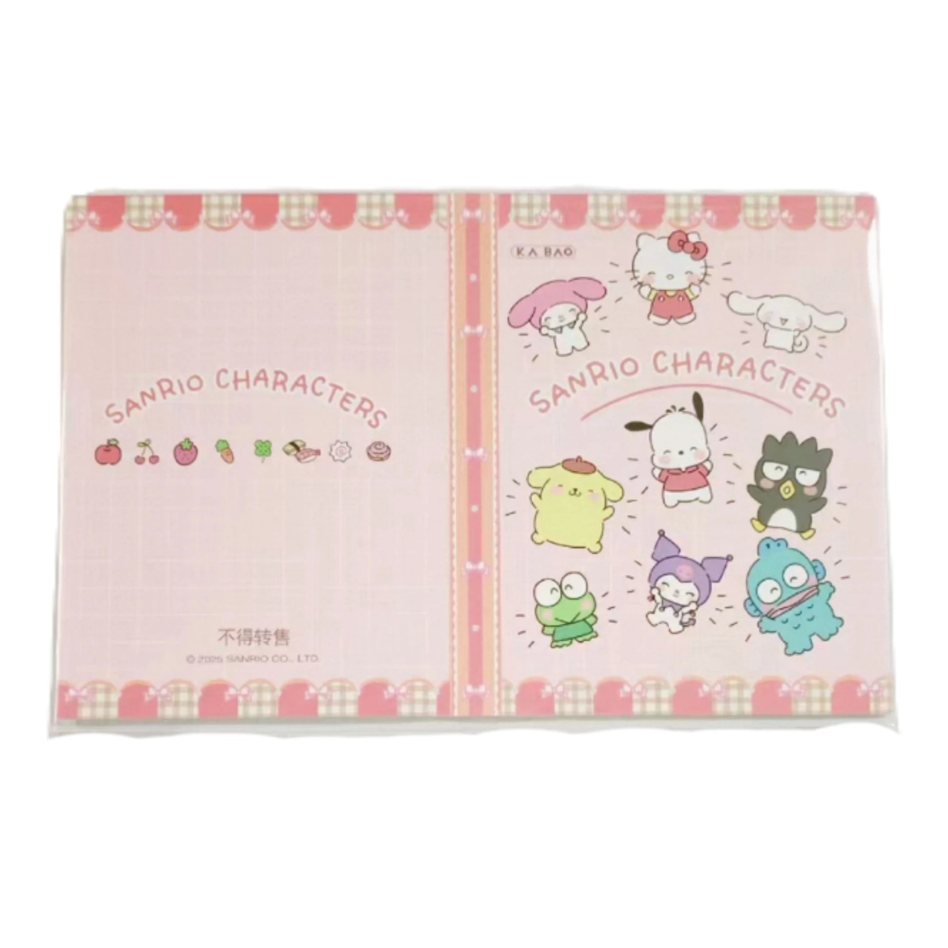 Original Box Card Sanrio Cute Anime Genuine Authorization Party Plan Characters Kuromi Kitty Melody Collection Birthday Gift 